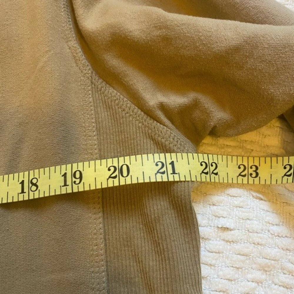 Onque Casuals Women's Tan Button-Up Cotton Jacket With Cat Appliqués Size L - Picture 5 of 6